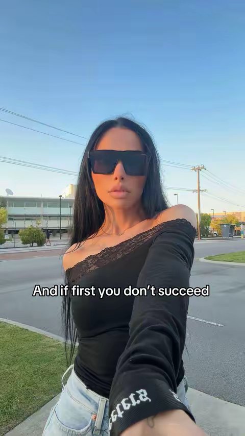 TikTok post by @itslashmoney for TWO SVGE Eyewear. Caption reads: Crying in @TWO SVGE $$ off Teve10 #fyp #holden....