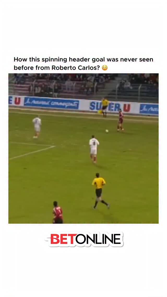 Instagram post by @exoticxclipss for BetOnline.ag. Caption reads: Roberto Carlos da Silva Rocha was born on April....