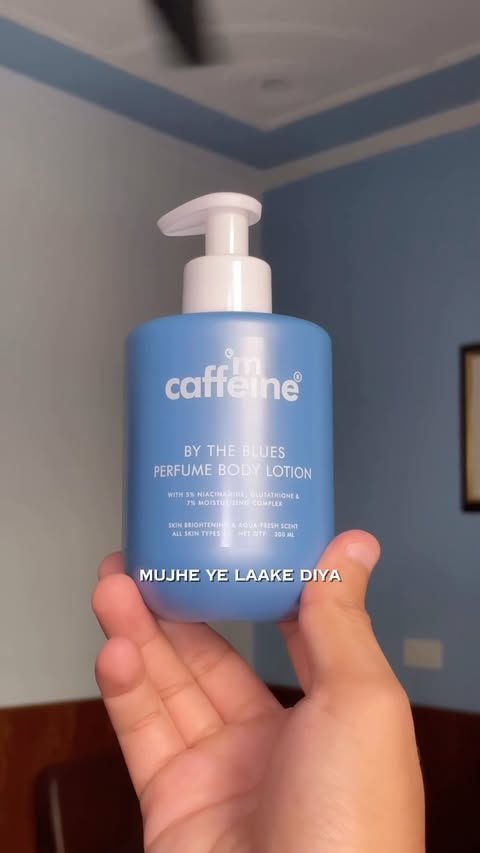 Instagram post by @suryxnsh11 for MCaffeine. Caption reads: [...] , skincare , grooming , dry skin , mcaffeine....