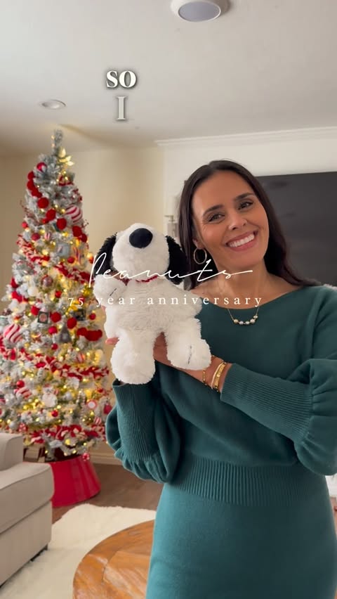 Instagram post by @kuuipovea for Snoopy and The Peanuts Gang. Caption reads: My connection to Peanuts runs deep, and it all....