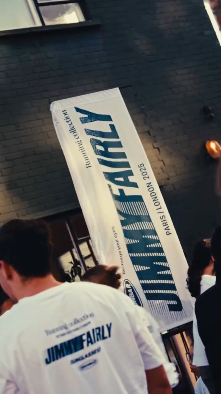 Instagram post by @hercuules for Jimmy Fairly. Caption reads: Scenes from Saturday mornings run with....