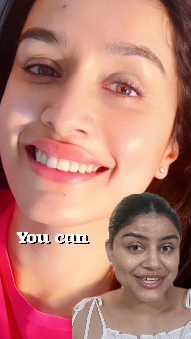 Instagram post by @thatgirlin_town for The Ayurveda Co.. Caption reads: Get Glowing Skin with just One....