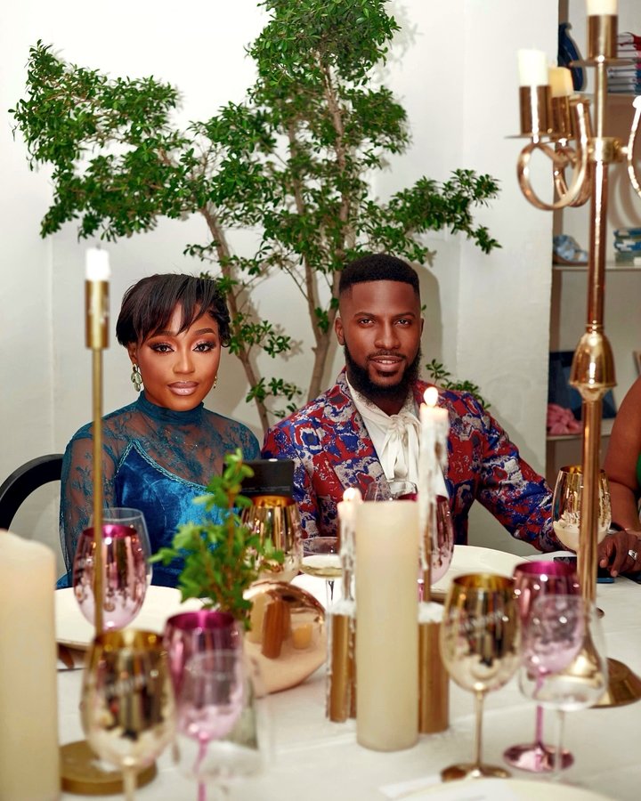 Instagram post by @akinfaminu for Moët & Chandon. Caption reads: An evening with @moetchandon 🍾✨🥂 Shared a....