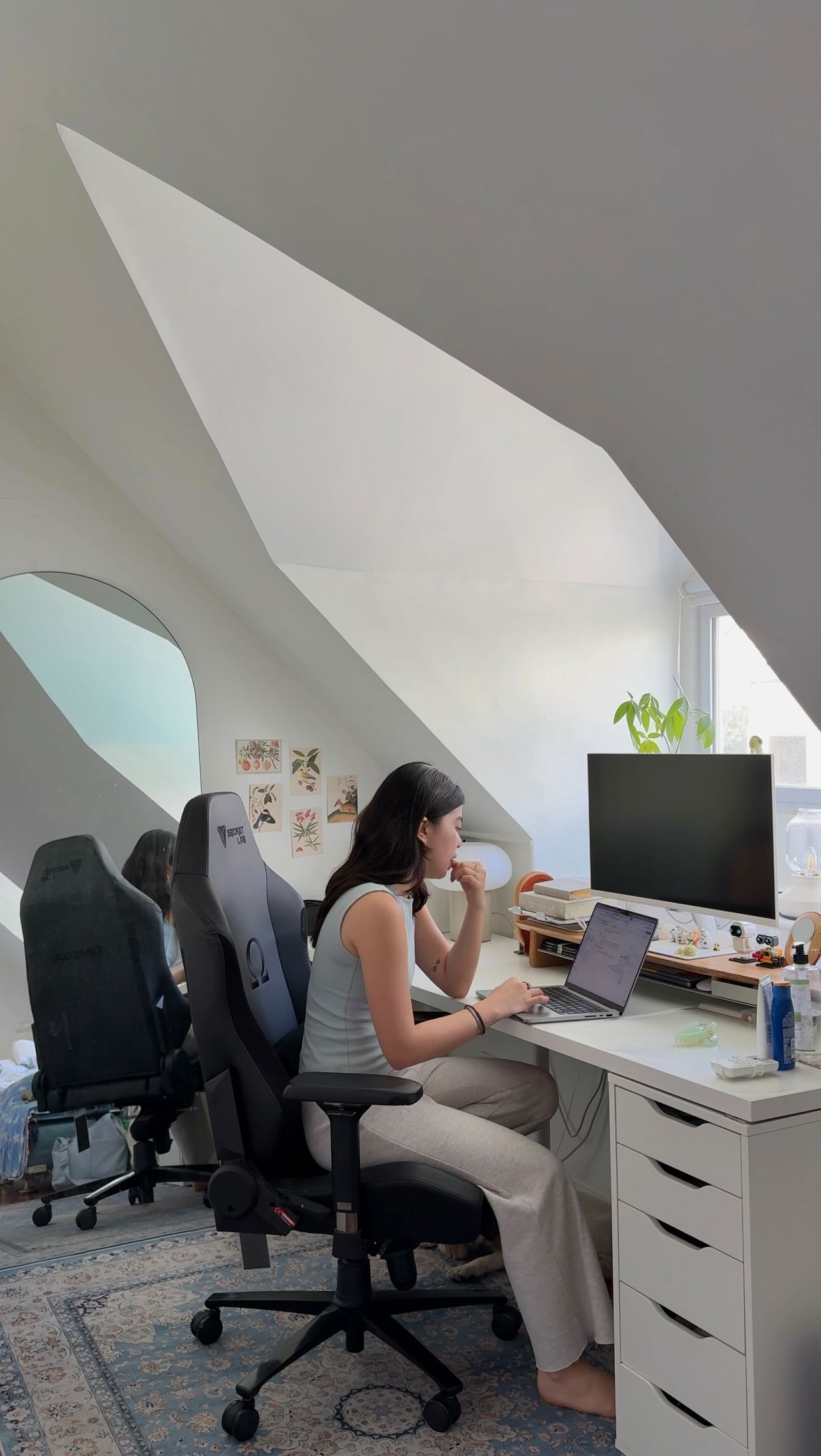 Instagram post by @sofiamanzano for NIVEA Philippines. Caption reads: what a day in my life looks like: studying,....