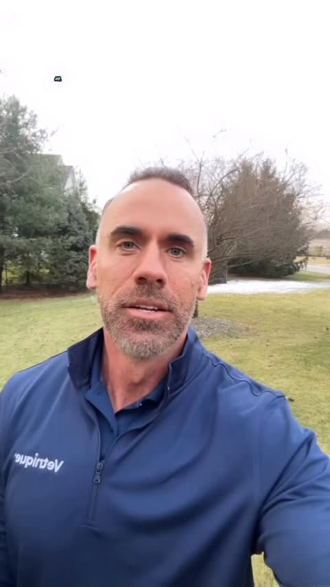 Instagram post by @adam_christman for Vetnique. Caption reads: [...] #dogwalk #nationalwalkyourdogmonth....