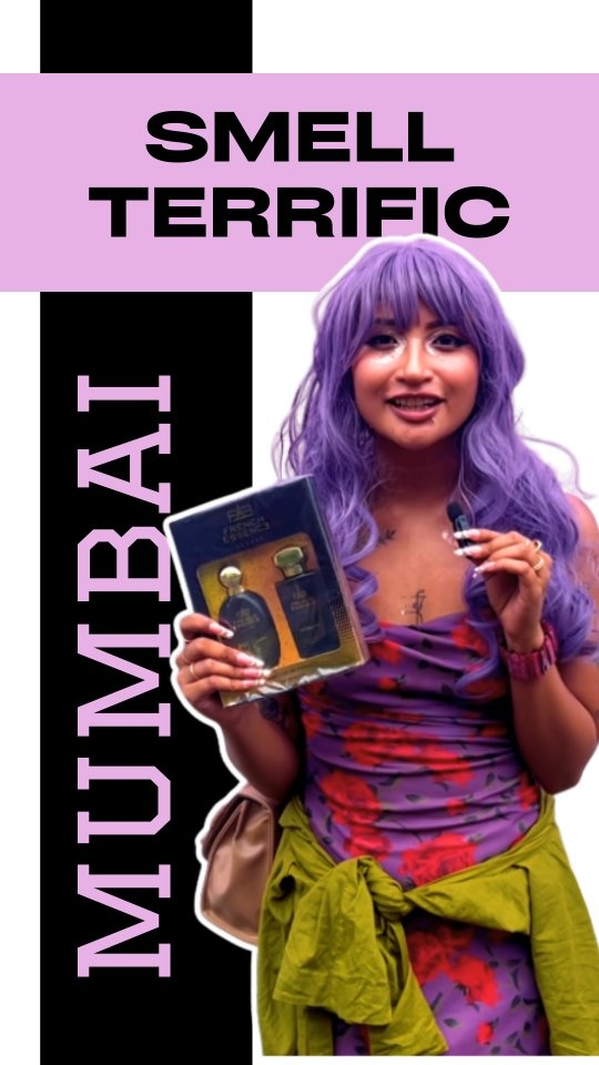 Instagram post by @dhrisni for French Essence. Caption reads: Inorbit Mall Malad, here I come with....