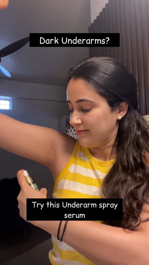 Instagram post by @dr_kratika_ for Lotus Botanicals. Caption reads: Comment “Get” to achieve odour-free, brighter....