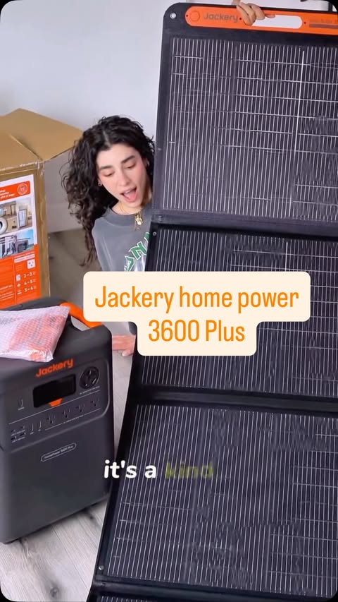 Instagram post by @hall_of_tech for Jackery. Caption reads: [...] | Stay safe, careful, prepared with the....