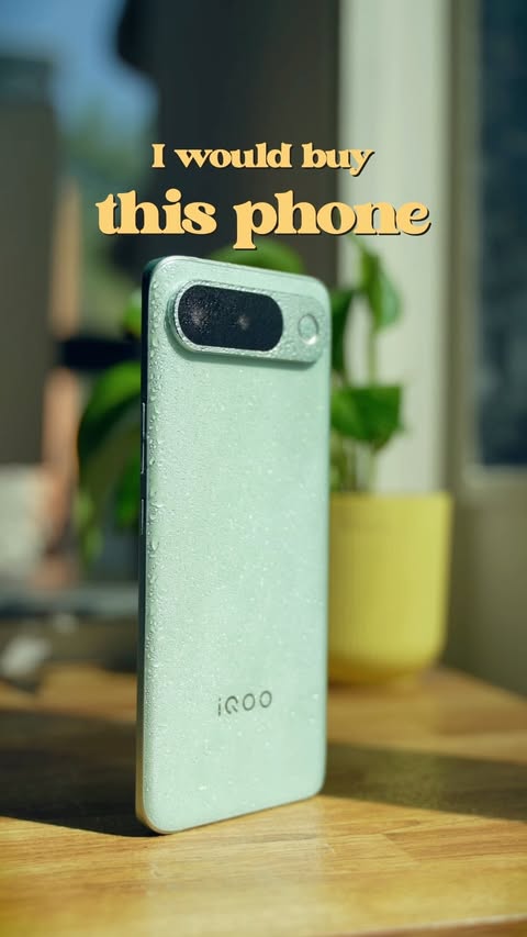 Instagram post by @technolobe for iQOO. Caption reads: IQOO Z11 - Top 5 Reasons To Buy! This video is....
