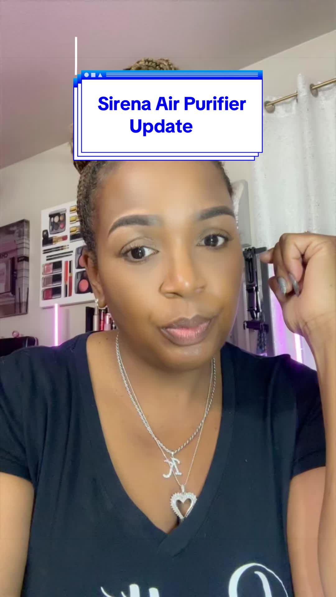TikTok post by @.prettybrownsistah for Sirena Inc. Caption reads: [...] #review #cleantok #cleanair #fy @Sirena Inc.