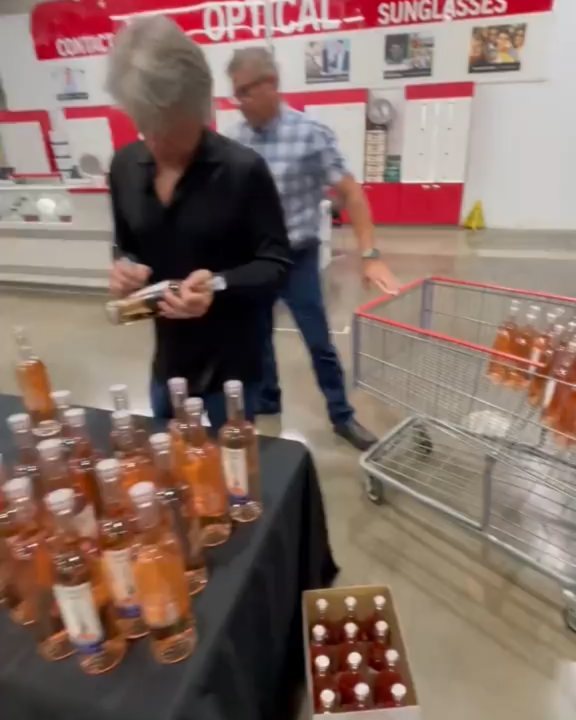 Instagram post by @bonjovi_1fan for Hampton Water Wine. Caption reads: Reposted from @hamptonwater A Day In The Life....