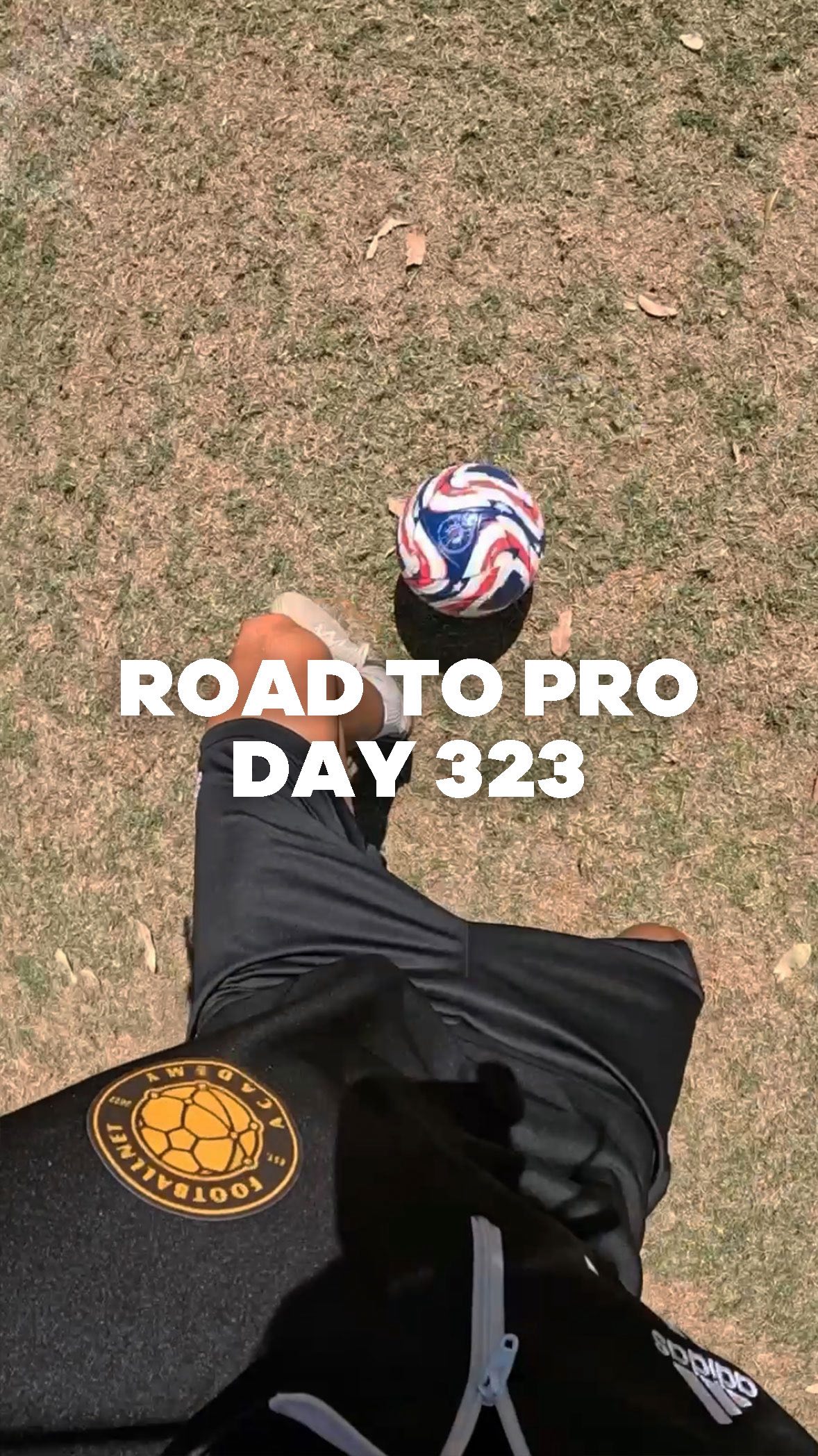 Instagram post by @julianlangg_ for Playermaker. Caption reads: DAY 323 | Road to Pro ⚽️ 🇦🇺

Today’s training....