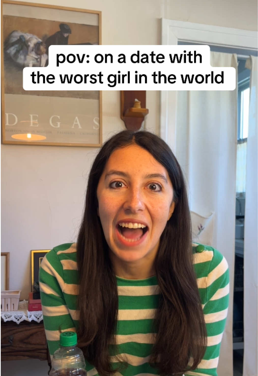 TikTok post by @carolinecianci for Lipton Ice Tea Switzerland. Caption reads: Don’t you know how to take a joke?! @liptonicetea....