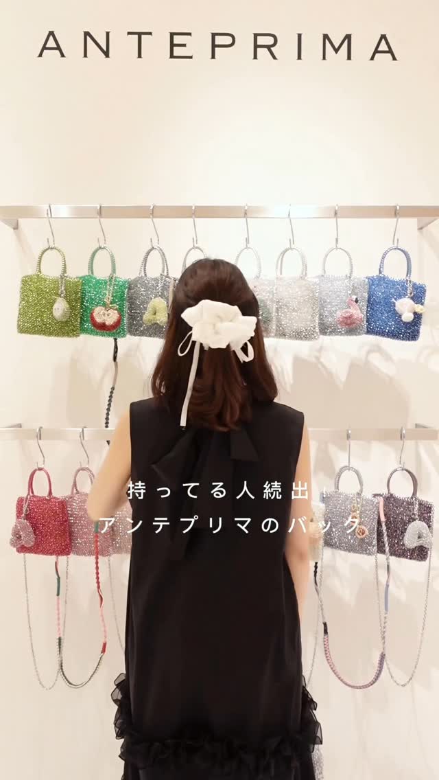 Instagram post by @fumitwinsworld for Anteprima. Caption reads: POPUP初日にお邪魔して、
ついに @anteprima_japan....