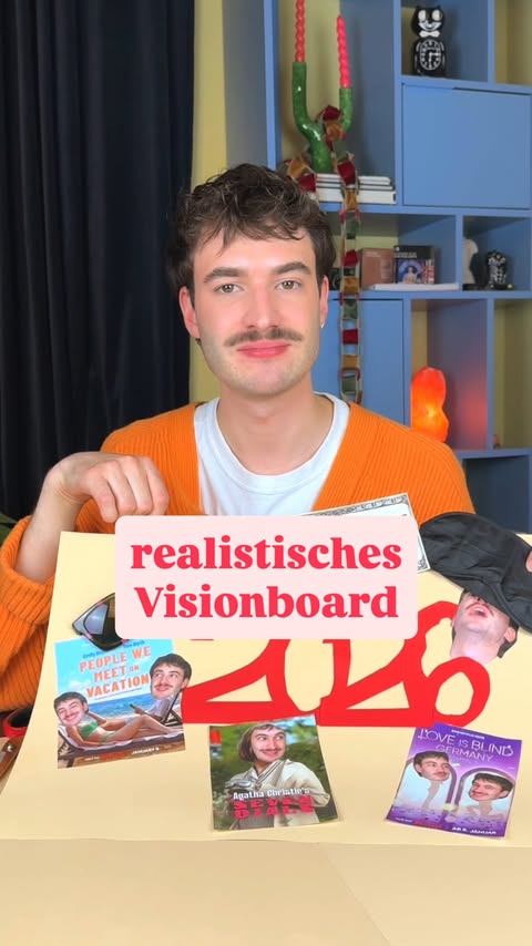 Instagram post by @casacarlo for Netflix DE. Caption reads: Werbung - Zum Glück stand auf meinem Vision Board....