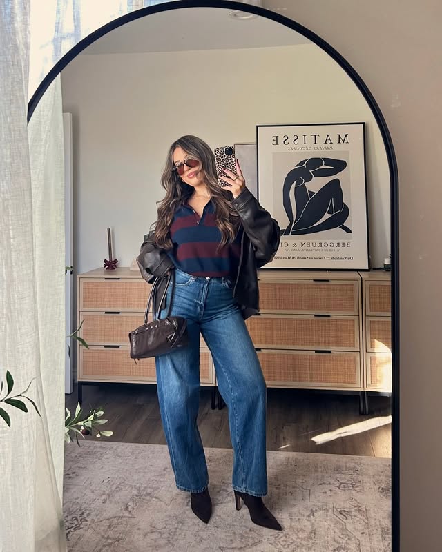 Instagram post by @daniellee_esther for Rent the Runway. Caption reads: These days, everyday is an RTR day. Use my code....