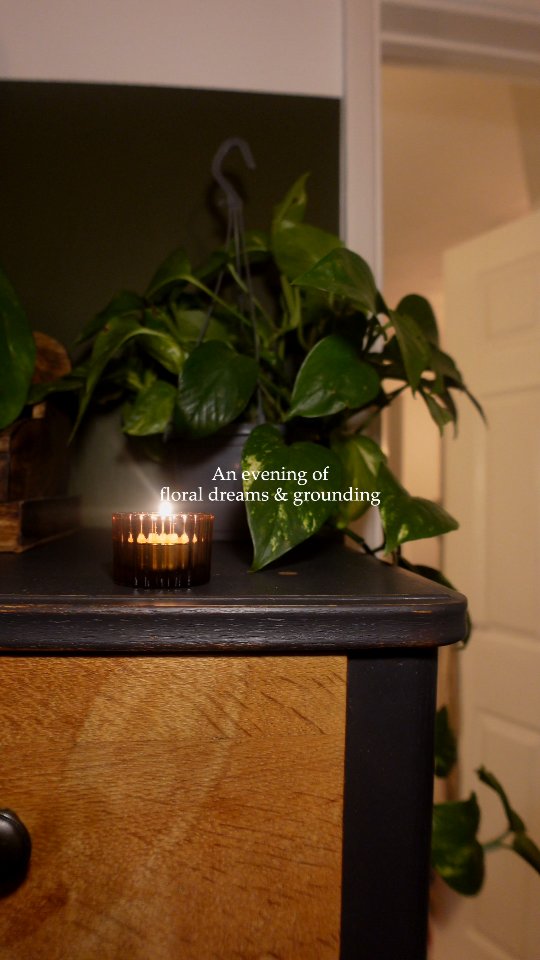 Instagram post by @nurturedbyhome for GroundingWell. Caption reads: A stressful few weeks calls for herbal teas &....