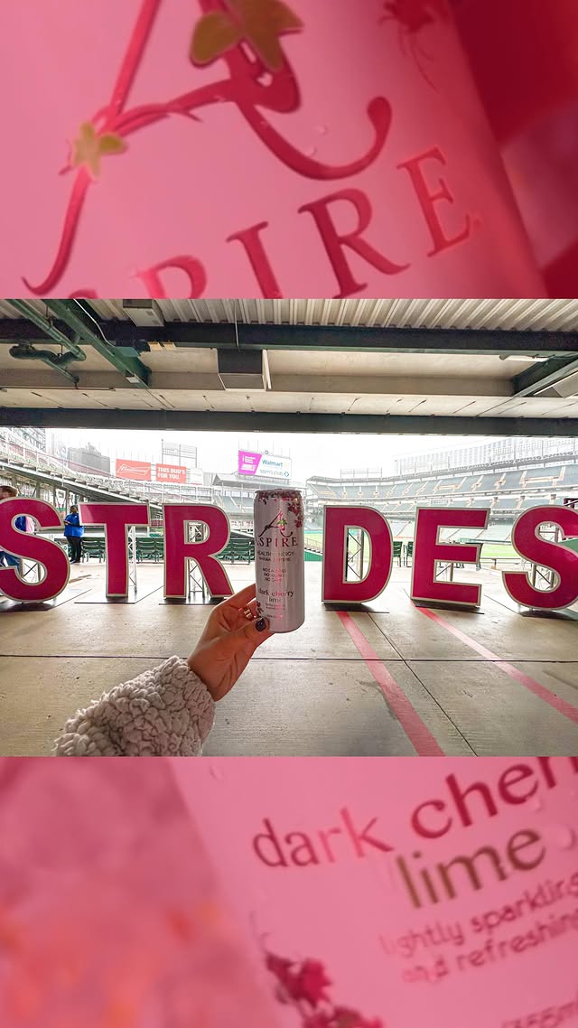 Instagram post by @stensinthecity for Aspire Drinks. Caption reads: This year, my favorites over at @aspiredrinks....