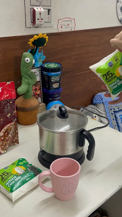 Instagram post by @evaritika for Country Delight. Caption reads: [...] with doing every possible thing 🥲....