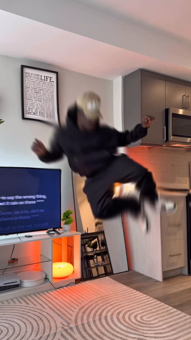 Instagram post by @donharris___ for Cernucci. Caption reads: New clothes=bust a move @cernucci....