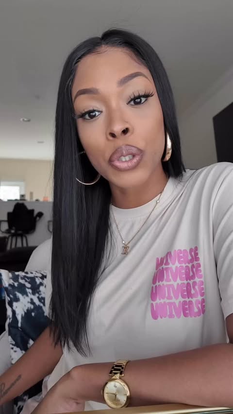 Instagram post by @lynee_monae for Nadula. Caption reads: This message is for @nadulahair I do not agree....