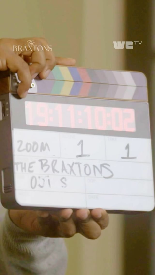 Instagram post by @tonibraxton for We TV. Caption reads: [...] 3 days till #TheBraxtons premieres on @wetv!....