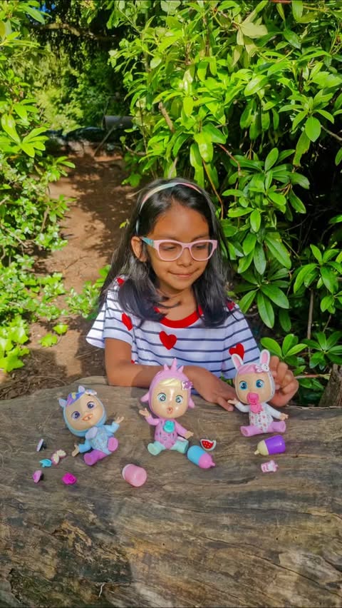 Instagram post by @theyellowmelonproject for Basic Fun!. Caption reads: #ad Park adventures are even more magical with Cry....