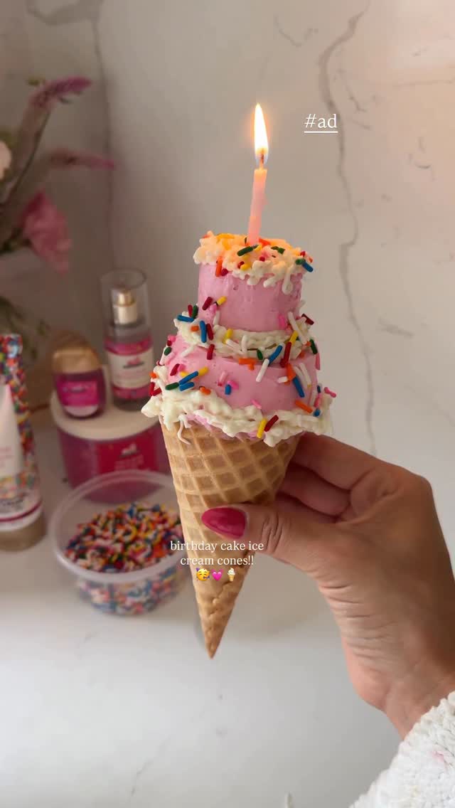 Instagram post by @debtrette for Bath & Body Works. Caption reads: #ad Celebrate @bathandbodyworks’ 35th birthday AND....