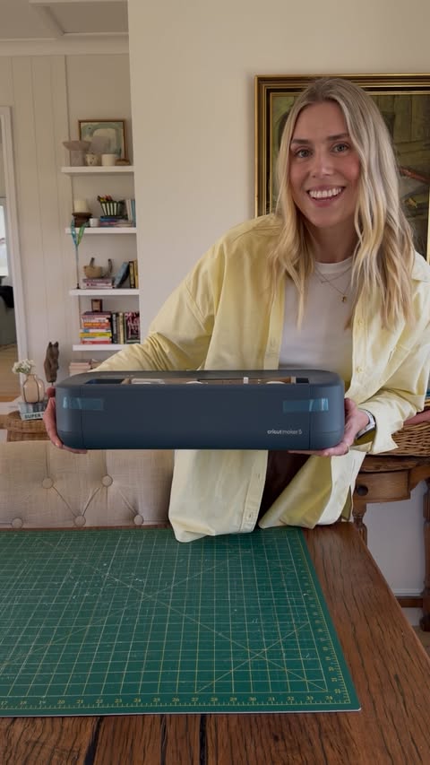 Instagram post by @allysiejkaart for Cricut ANZ. Caption reads: [...] September @spotlightstores....