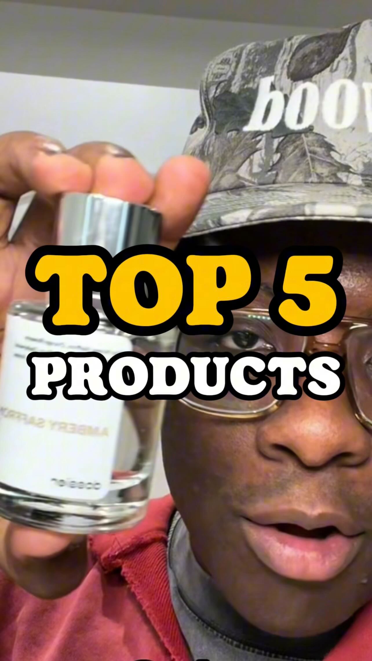 Instagram post by @jonthrifts for Skullcandy. Caption reads: Top 5 things brands have sent me 👇

	•	Ekster....