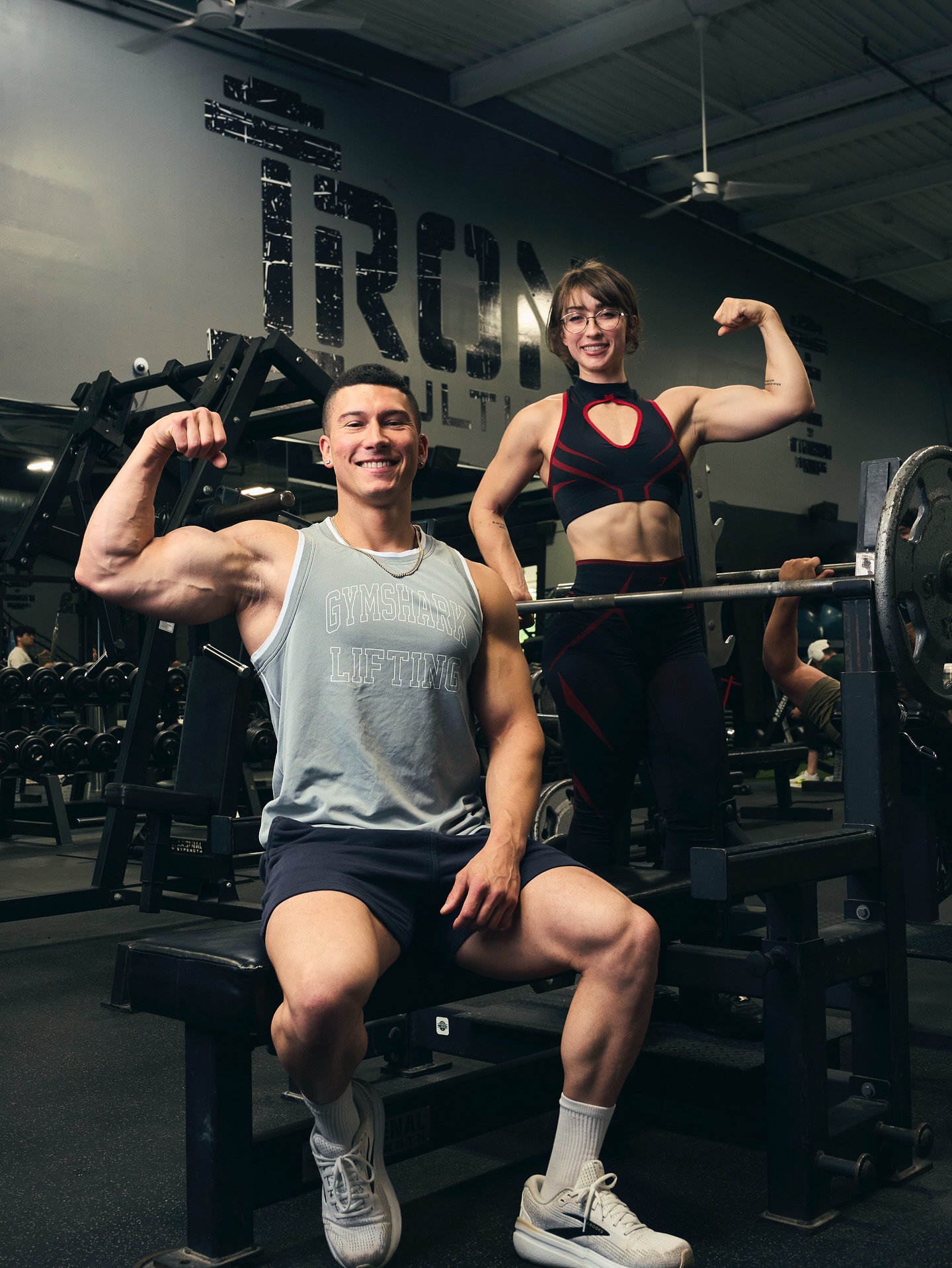 Instagram post by @luke_elsman for GHOST LIFESTYLE. Caption reads: We’re so back. 
@gymshark biggest sale of the szn....
