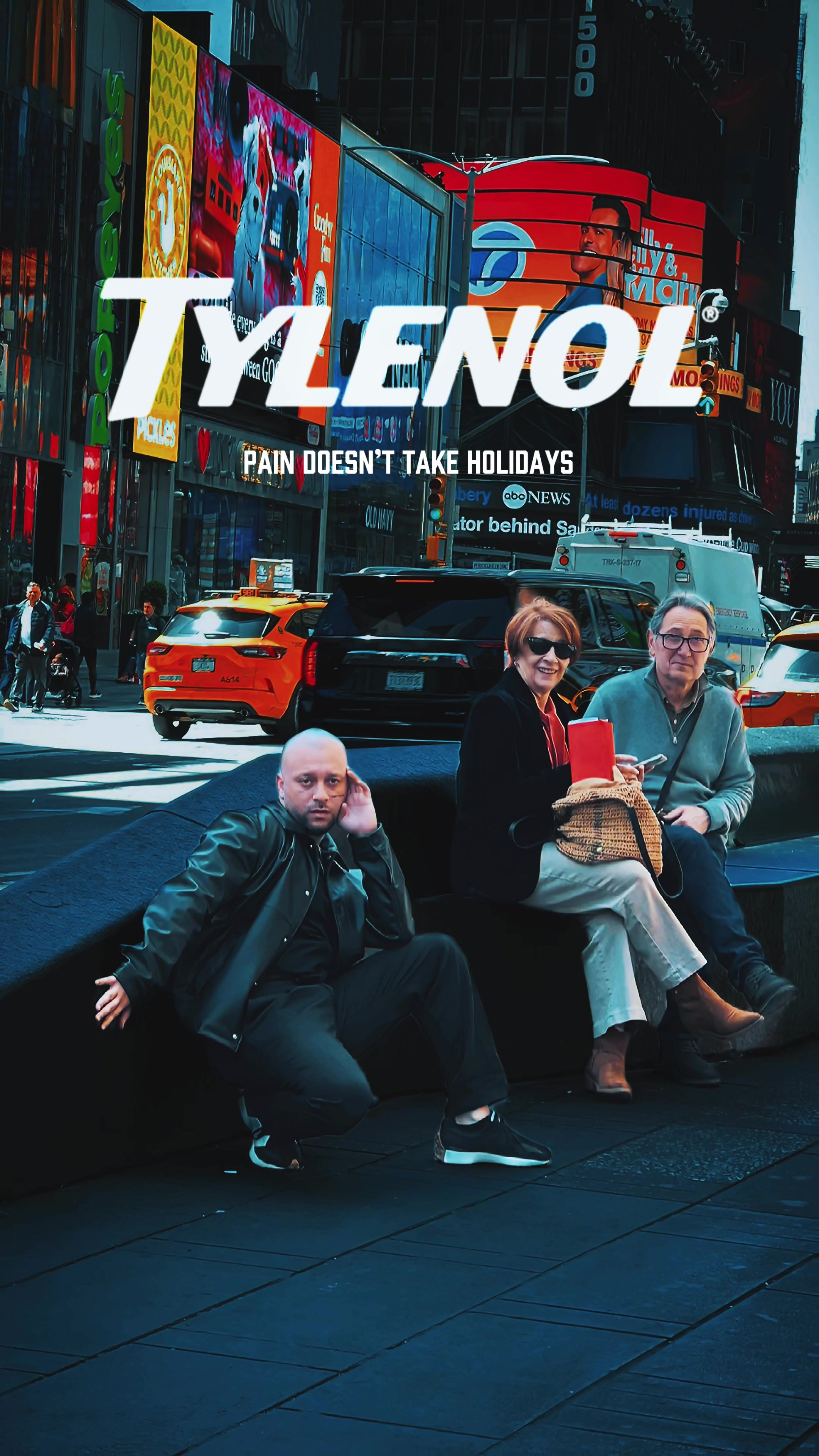 TikTok post by @juliojanpierre for TYLENOL. Caption reads: @TYLENOL Give me a Call 📞 .