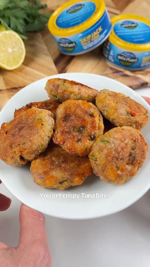 Instagram post by @ketosnackz for Wild Planet Foods. Caption reads: [...] Tuna Bites 🔥 that I made with....