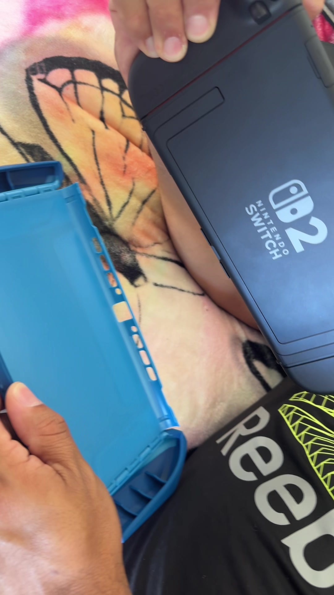 TikTok post by @bebestiktoks for Supcase. Caption reads: Loving our Nintendo switch 2 case from @Supcase US....