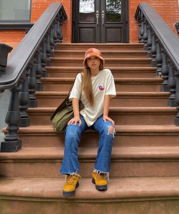 Instagram post by @tammytmai for Rastaclat. Caption reads: [...] tryna remember our handshake 🥲 
@rastaclat....