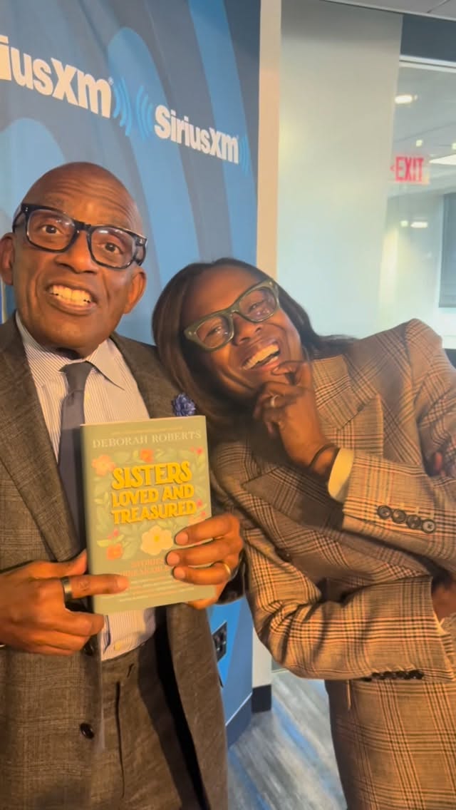 Instagram post by @offtherailstdy for SiriusXM. Caption reads: We cherish these two❤️😂 Don’t miss Al Roker &....