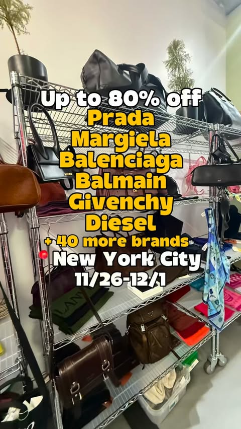 Instagram post by an influencer for 1nventory. Caption reads: Inventory Outlet is back with a huge Black Friday....