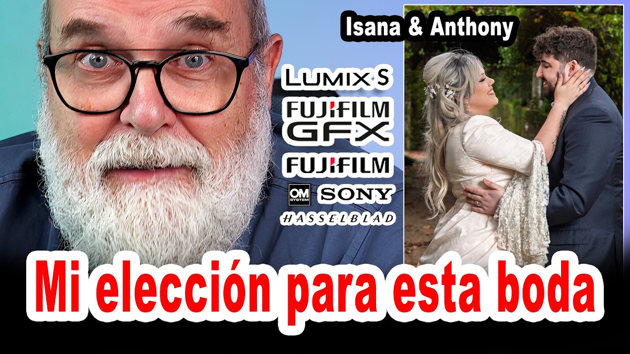 YouTube post by @EricGibaud for SANDMARC. Caption reads: What equipment did I bring to Isana and Anthony's....