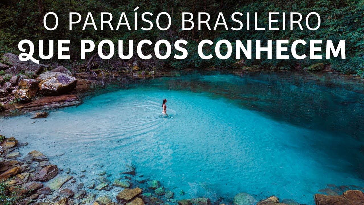 YouTube post by @rolefamilia for Hotmart. Caption reads: A HIDDEN GEM IN MATO GROSSO (You need to visit!) |....