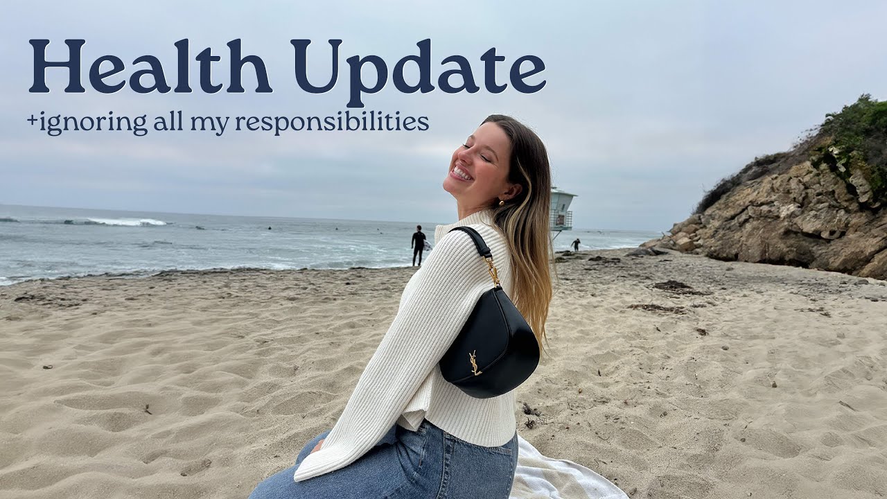 YouTube post by @MichelJanse for ActandAcre. Caption reads: VLOG: health updates + ignoring responsibilities....