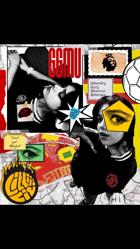 Instagram post by @littiii_chokha for Premier League. Caption reads: When free time hits different 🎨 Made this entire....