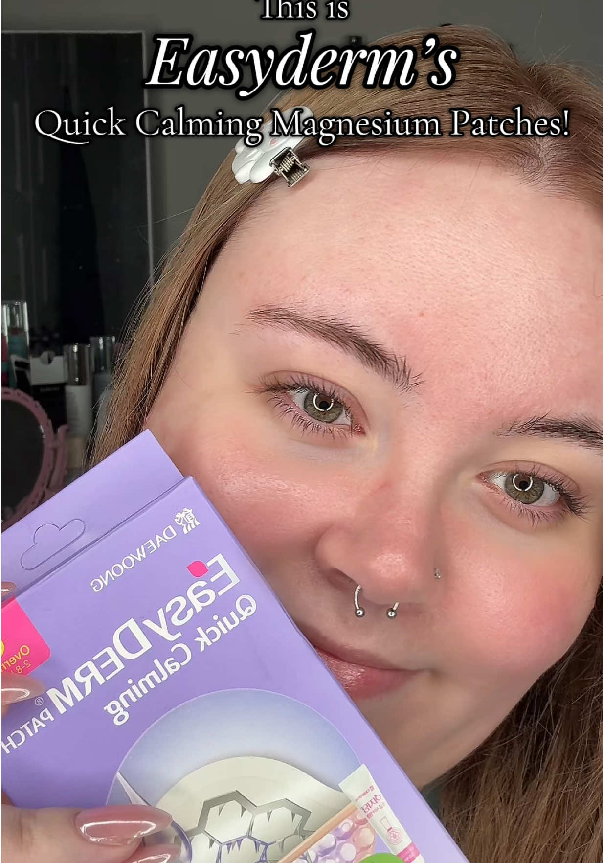 TikTok post by @addyghaynes for Easyderm Vietnam. Caption reads: these have been a lifesaver for those pesky....