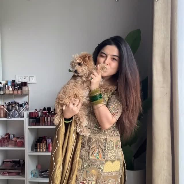 Instagram post by @inehabhandari for LOVE EARTH. Caption reads: Methaas toh m sb ki life m bn hi jaati hu 🙈💌....