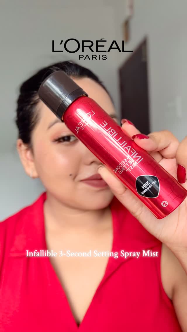 Instagram post by @lifestyle_of_soma for Nykaa. Caption reads: Believe the hype 💯🔥 @lorealparis
 #AD....