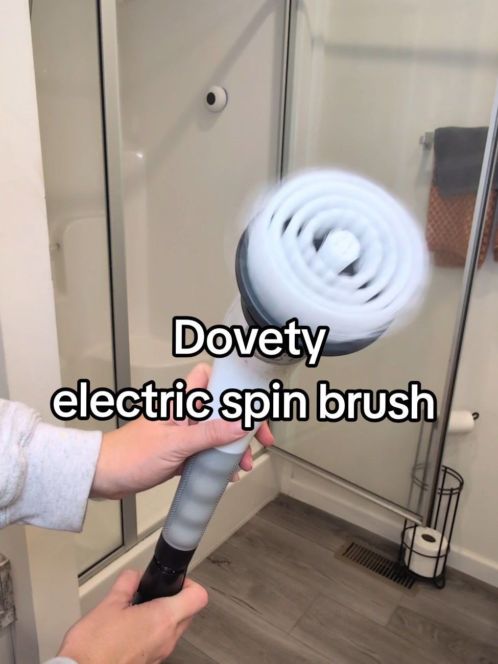 TikTok post by @caitlinsmith_5 for Dovety. Caption reads: [...] cleaning tool in my home, it would be a....