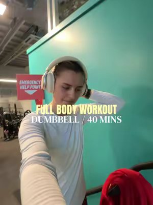 TikTok post by @anniebea1e for Shreddy. Caption reads: [...] full body workout inspiration for you!!....