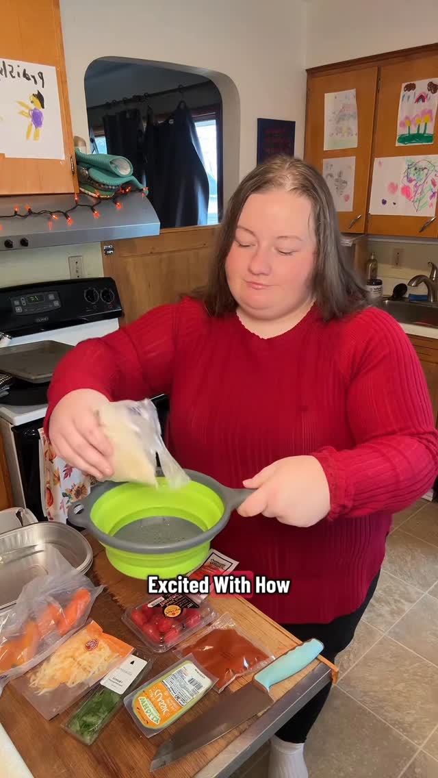 Instagram post by @mamajjerriettedubay for Blue Apron. Caption reads: Fast and affordable dinners, straight to my door!....