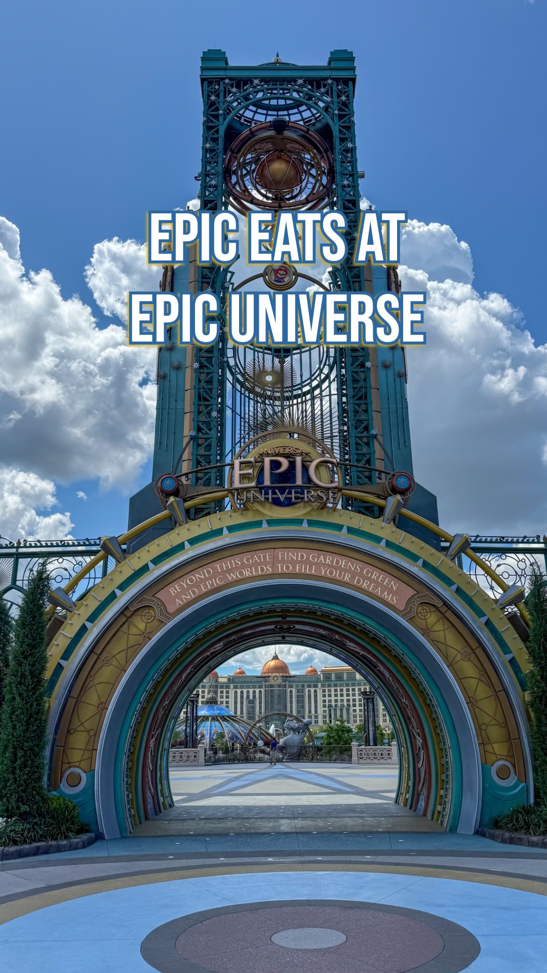 Instagram post by @foodatdisneyland for Undercover Tourist. Caption reads: Do you want to have an Epic day of eating and....