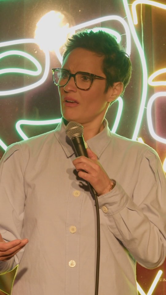 Instagram post by @jenbristercomedy for Specsavers. Caption reads: Glasses may be required whilst....