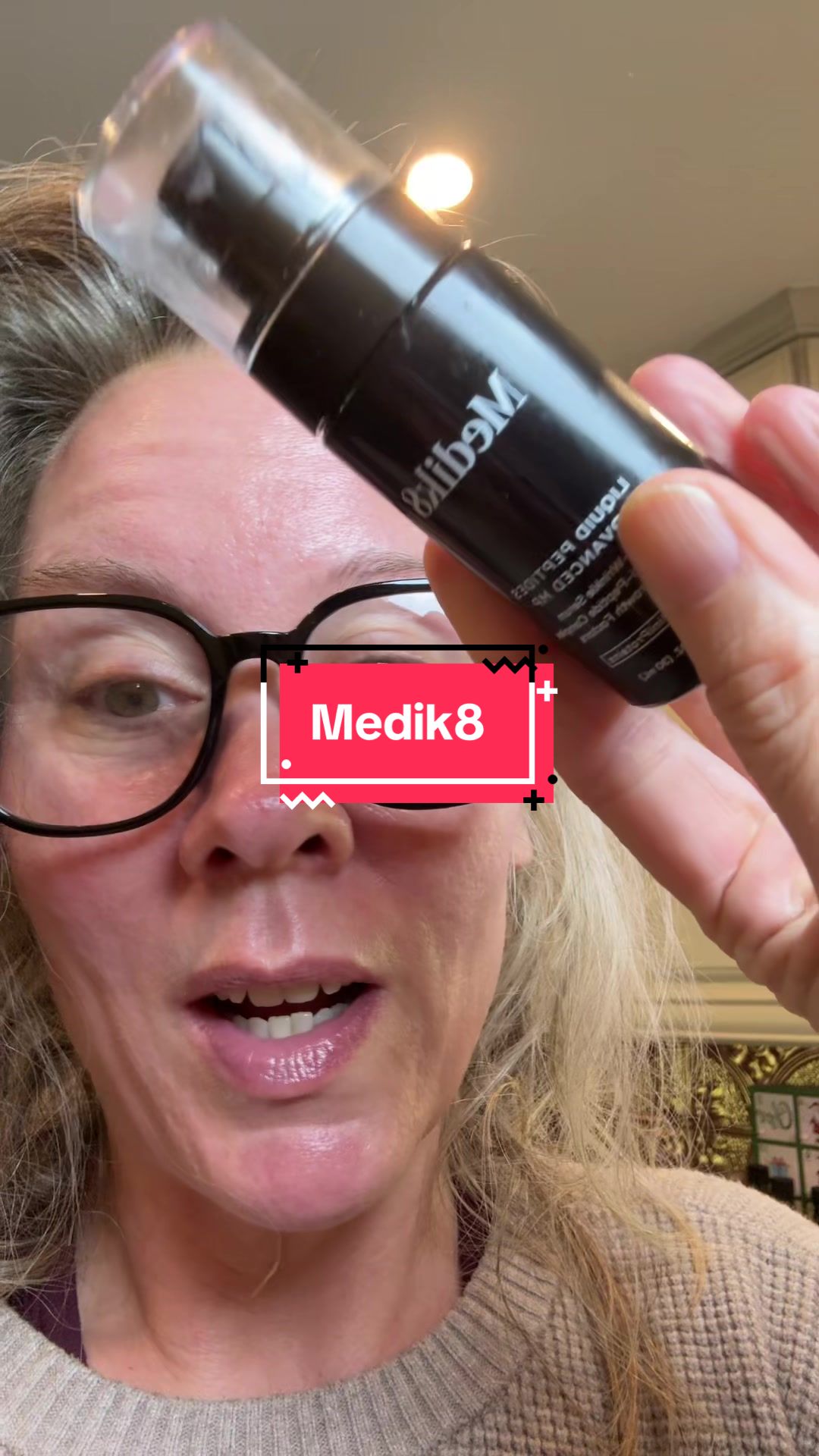 TikTok post by @sydney_wellnessjourney for Medik8. Caption reads: @Medik8 US @Medik8.